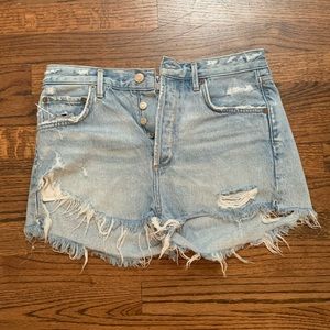 Agolde women’s denim shorts
